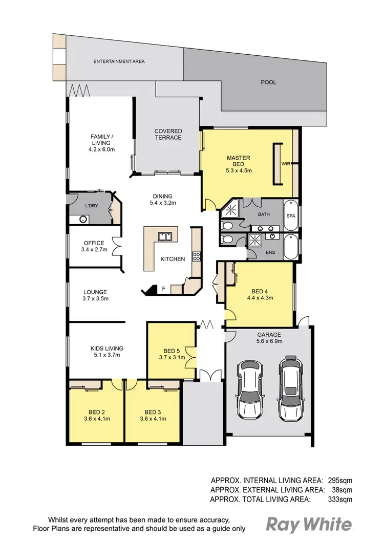 Floorplan of Homely house listing, 44 Travorten Drive, Bridgeman Downs QLD 4035