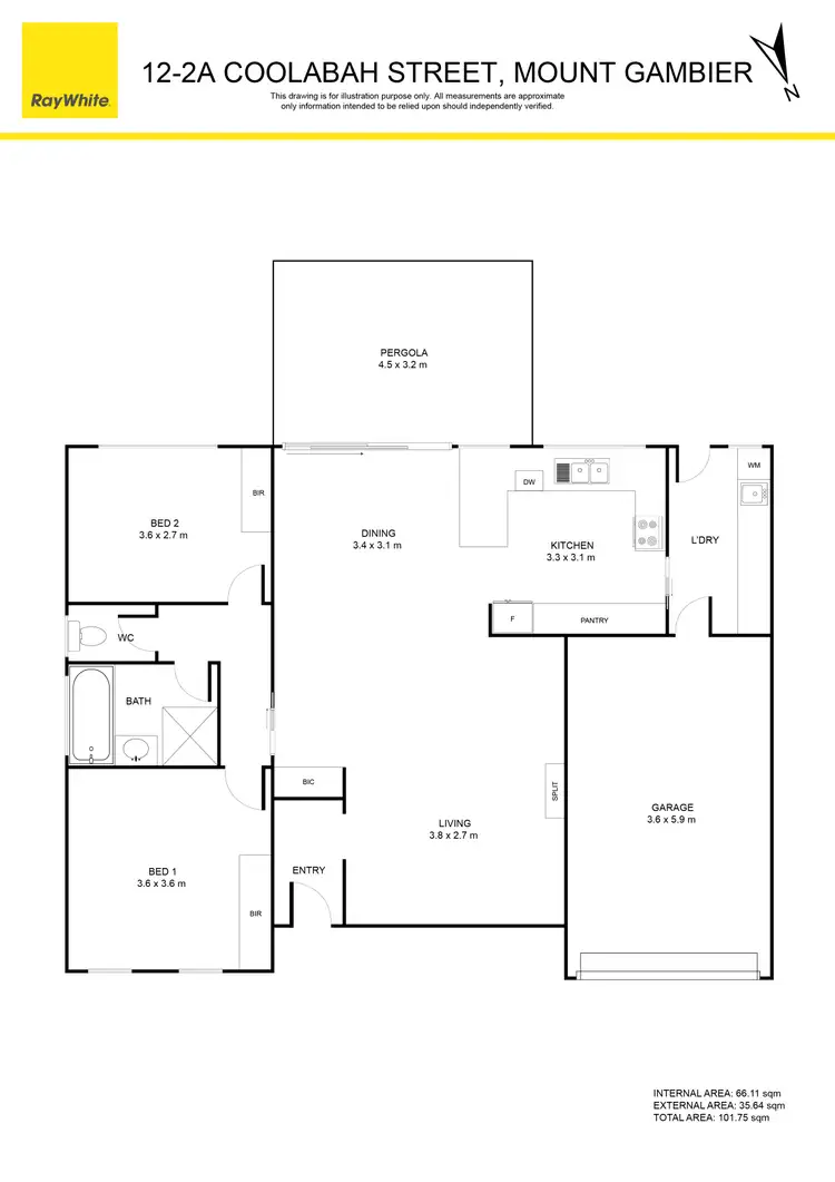 Floorplan of Homely other listing, 12/2A Coolabah Street, Mount Gambier SA 5290