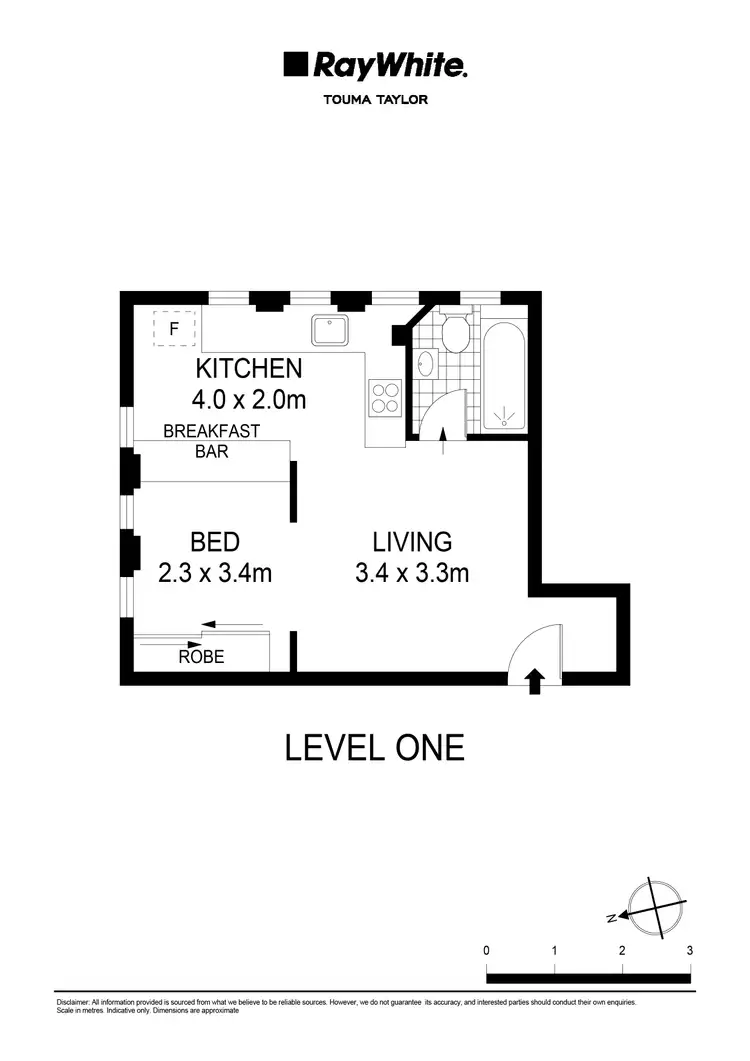 Floorplan of Homely apartment listing, 10/227 Crown Street, Darlinghurst NSW 2010