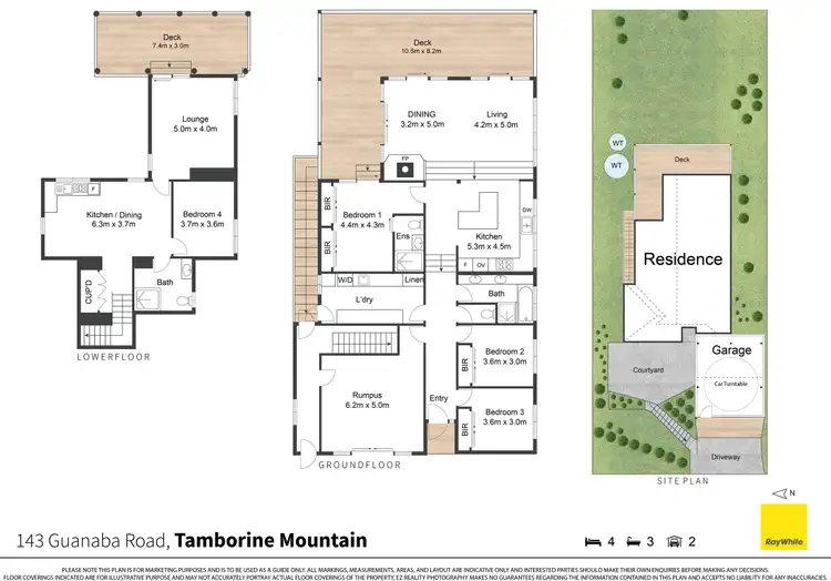 Floorplan of Homely house listing, 143 Guanaba Road, Tamborine Mountain QLD 4272