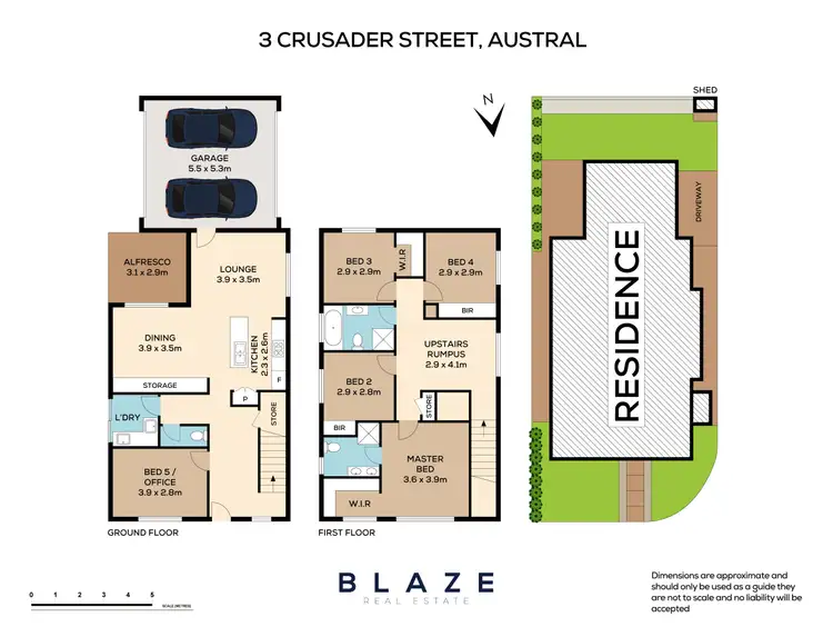 Floorplan of Homely house listing, 3 Crusader Street, Austral NSW 2179