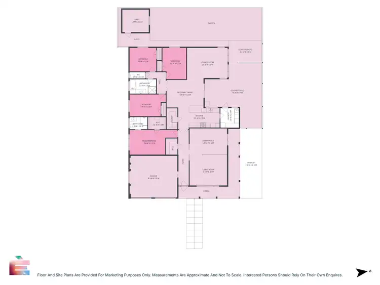 Floorplan of Homely house listing, 21 Bracken Close, Cameron Park NSW 2285
