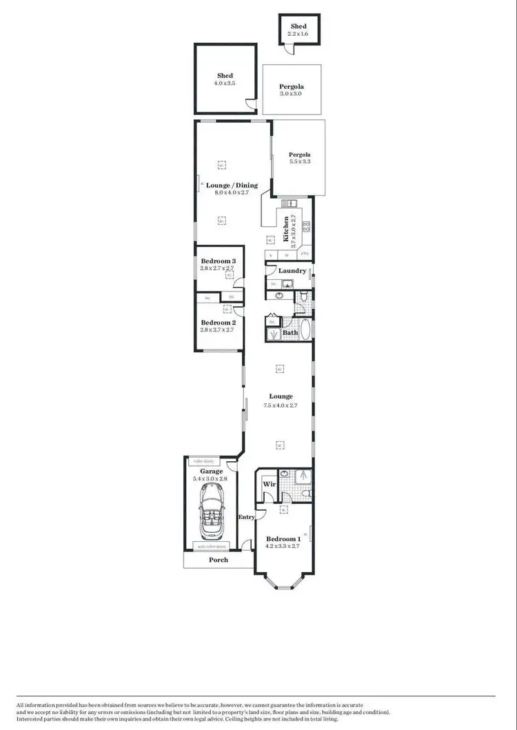Floorplan of Homely house listing, 10A Johnson Ave, Rostrevor SA 5073