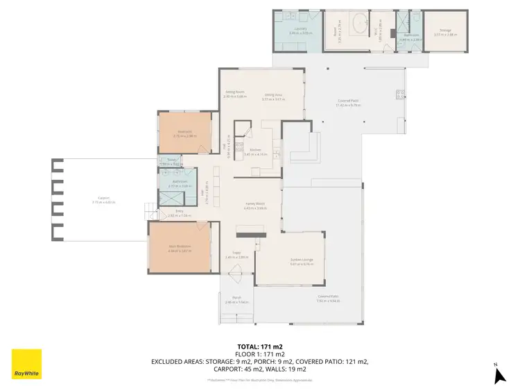 Floorplan of Homely house listing, 1-3 Rosendahl Street, Halifax QLD 4850