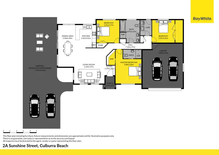 Floorplan of Homely house listing, 2A Sunshine Street, Culburra Beach NSW 2540