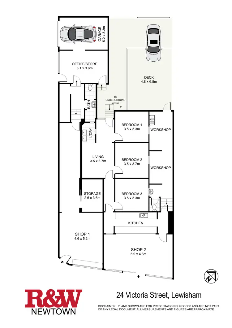 Floorplan of Homely house listing, 24 Victoria Street, Lewisham NSW 2049