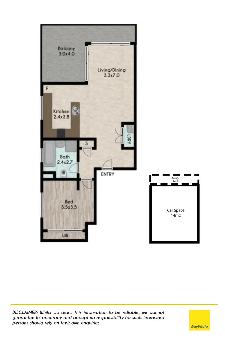 Floorplan of Homely apartment listing, 10/140 Good Street, Harris Park NSW 2150