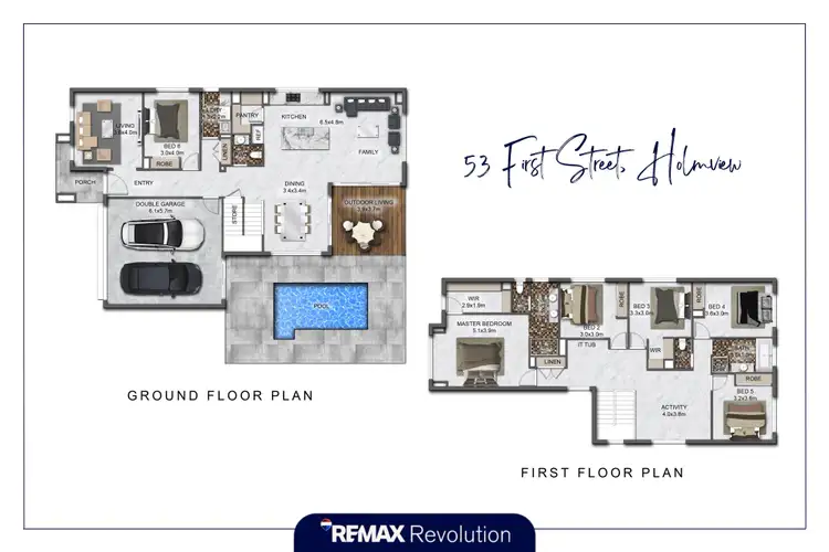 Floorplan of Homely house listing, 53 First Street, Holmview QLD 4207