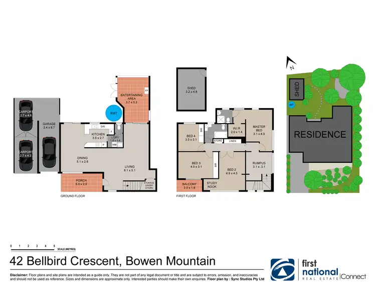 Floorplan of Homely house listing, 42 Bellbird Crescent, Bowen Mountain NSW 2753