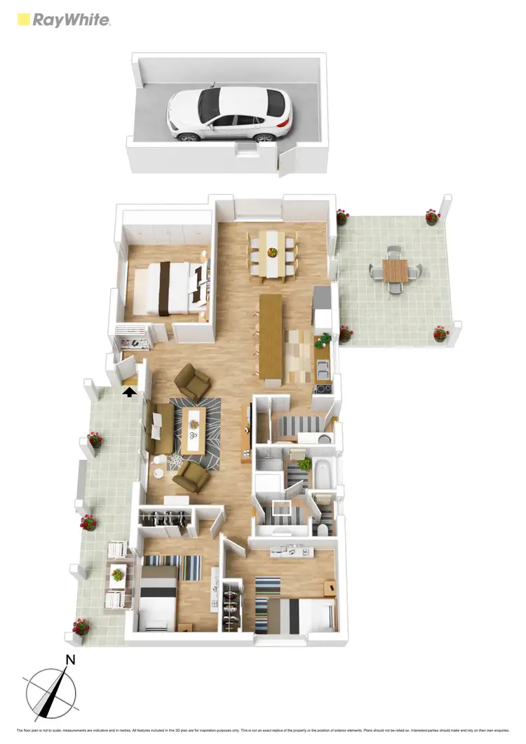 Floorplan of Homely house listing, 109 Casuarina Drive, Frankston South VIC 3199