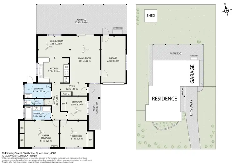Floorplan of Homely house listing, 324 Stanley Street, Strathpine QLD 4500