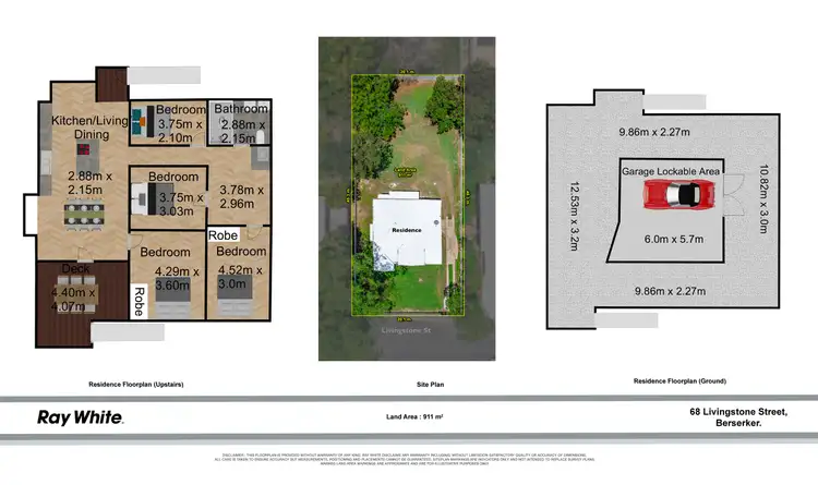 Floorplan of Homely house listing, 68 Livingstone Street, Berserker QLD 4701