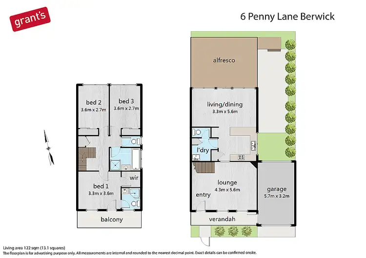 Floorplan of Homely house listing, 6 Penny Lane, Berwick VIC 3806