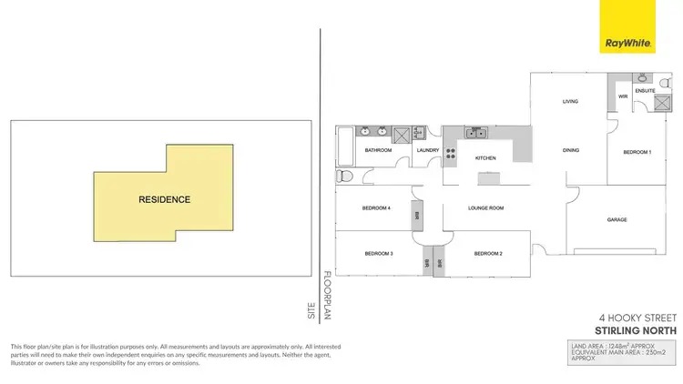 Floorplan of Homely house listing, 4 Hooky Street, Stirling North SA 5710