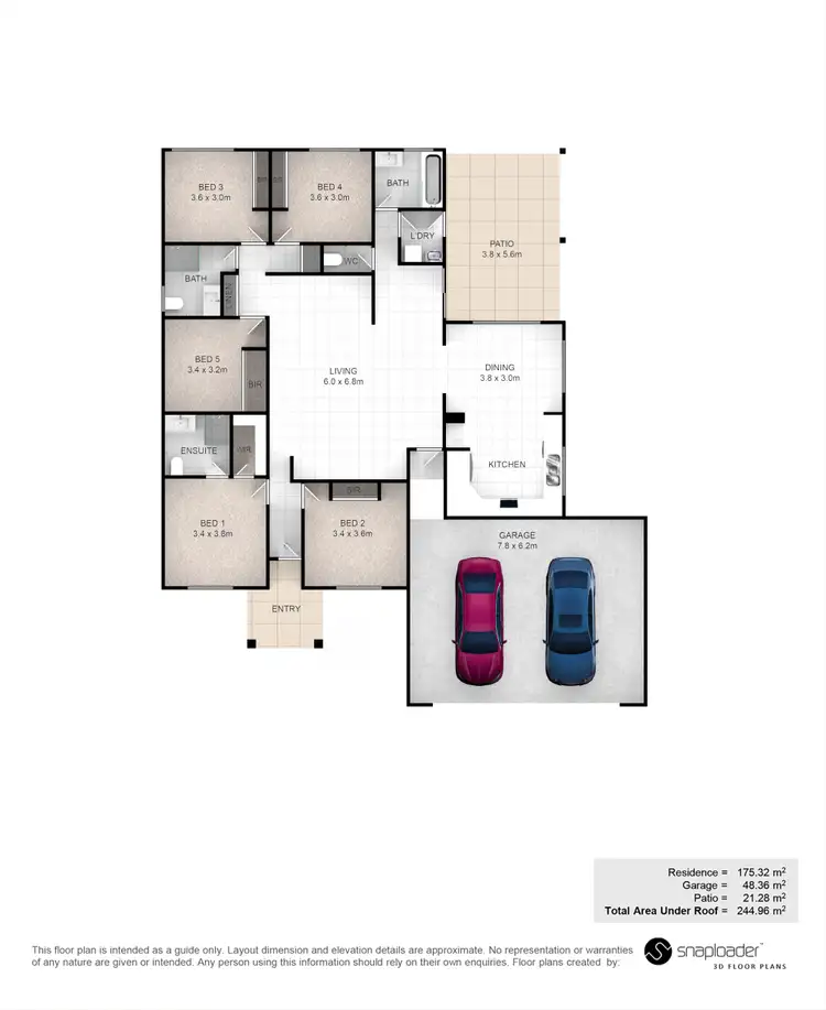 Floorplan of Homely house listing, 2 Wirega Close, Douglas QLD 4814