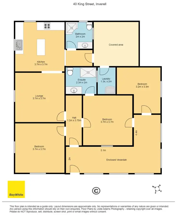 Floorplan of Homely house listing, 40 King Street, Inverell NSW 2360