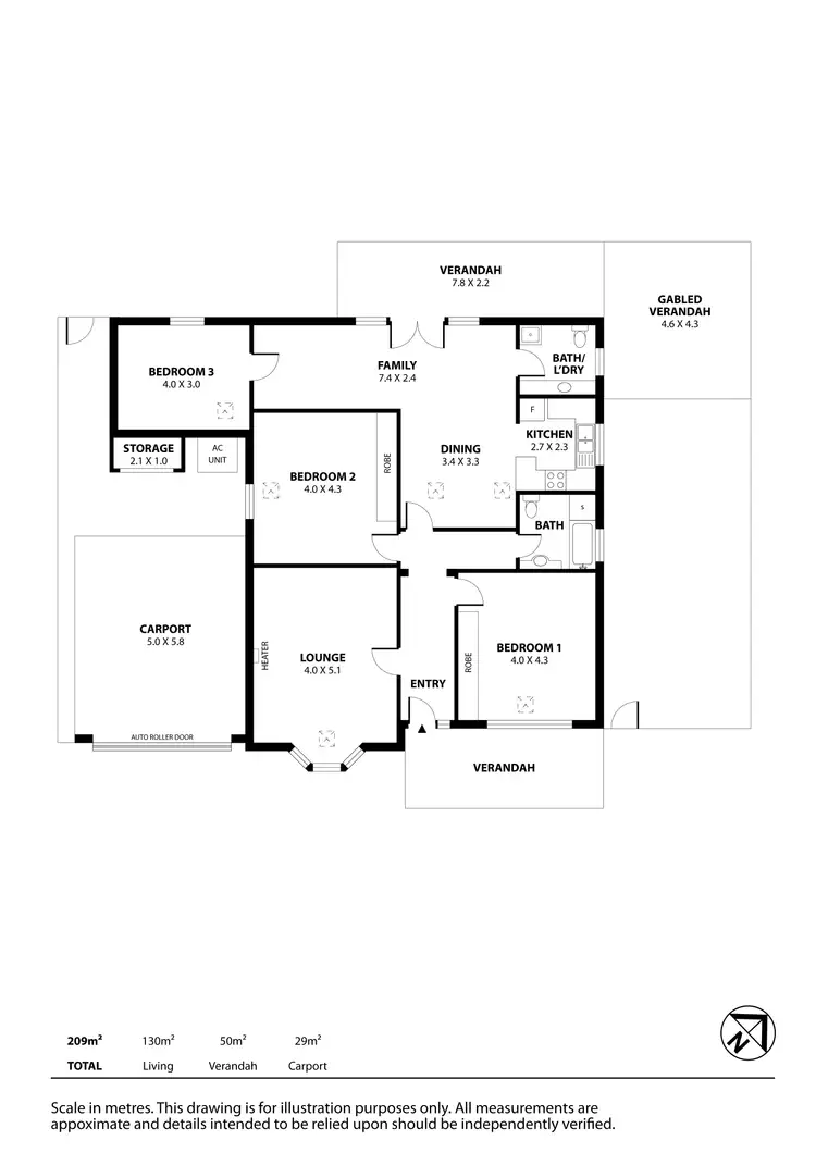 Floorplan of Homely house listing, 15 Portland Road, Queenstown SA 5014