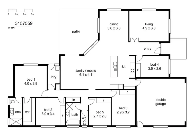 Floorplan of Homely house listing, 16 Lilydale Pocket, Idalia QLD 4811