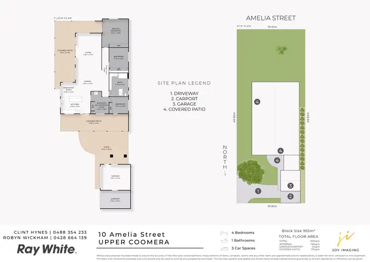 Floorplan of Homely house listing, 10 Amelia Street, Upper Coomera QLD 4209