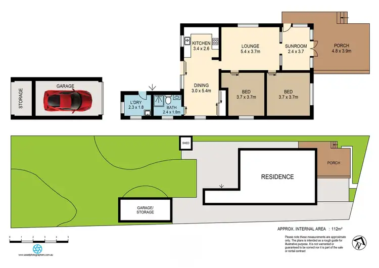 Floorplan of Homely house listing, 14 Boollwarroo Parade, Shellharbour NSW 2529