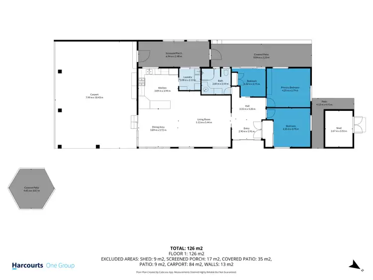 Floorplan of Homely rural property listing, 751 Old Goomboorian Road, Canina QLD 4570