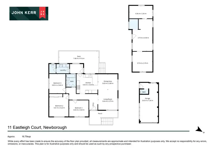 Floorplan of Homely house listing, 11 Eastleigh Court, Newborough VIC 3825