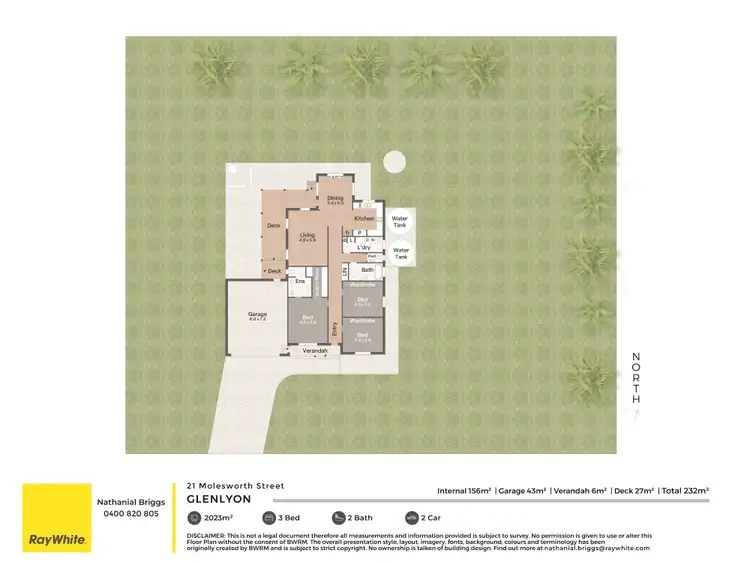 Floorplan of Homely house listing, 21 Molesworth Street, Glenlyon VIC 3461