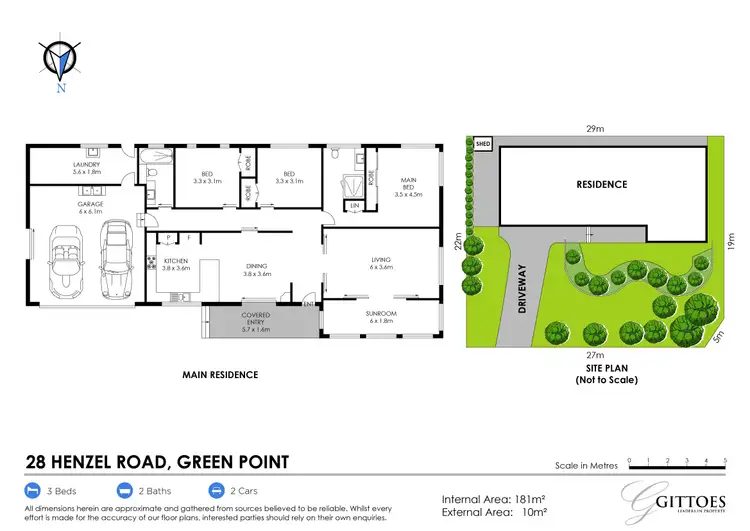 Floorplan of Homely house listing, 28 Henzel Road, Green Point NSW 2251