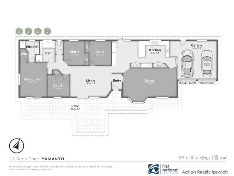 Floorplan of Homely house listing, 12 Birch Court, Yamanto QLD 4305