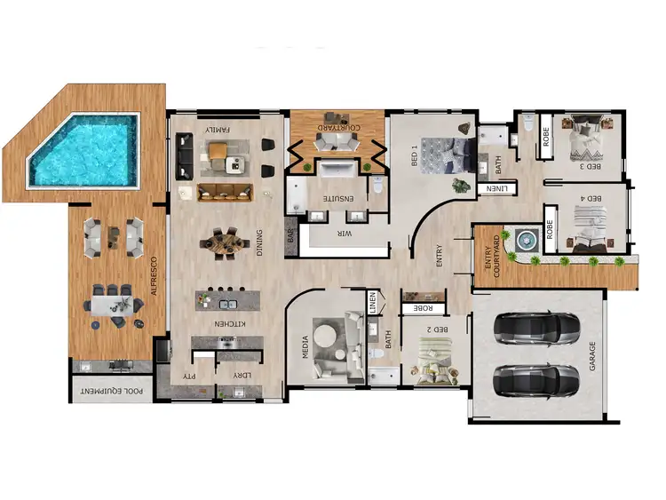Floorplan of Homely house listing, Address available on request