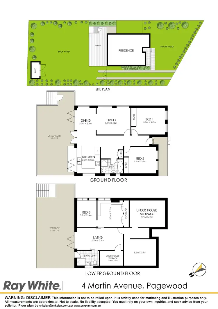 Floorplan of Homely house listing, 4 Martin Avenue, Pagewood NSW 2035