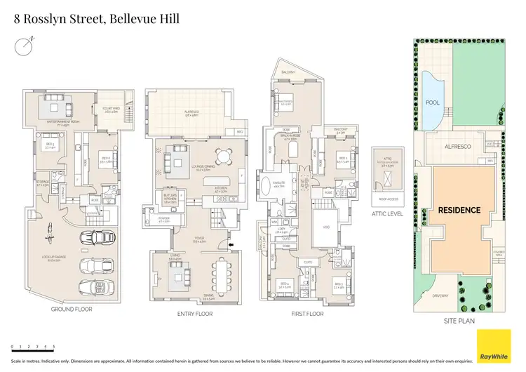 Floorplan of Homely house listing, 8 Rosslyn Street, Bellevue Hill NSW 2023