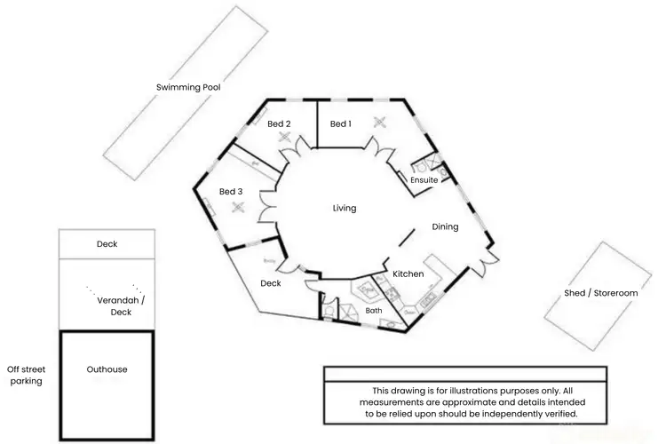 Floorplan of Homely house listing, 17 Miller Way, Broome WA 6725