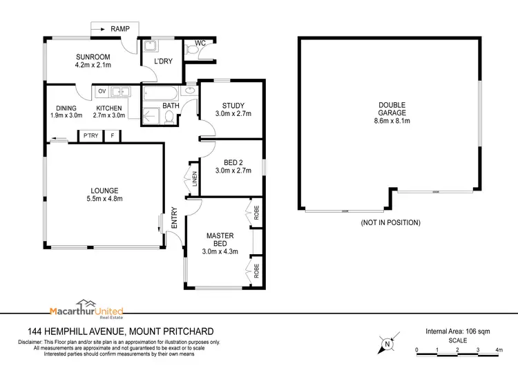 Floorplan of Homely house listing, 144 Hemphill Avenue, Mount Pritchard NSW 2170