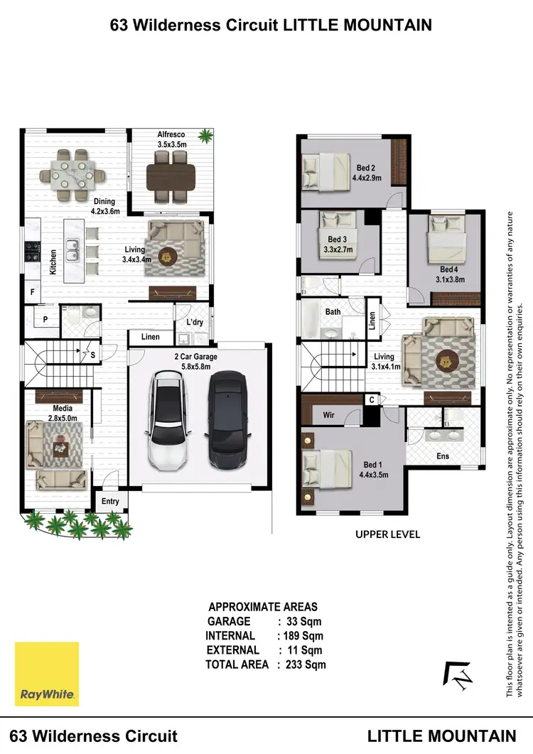 Floorplan of Homely house listing, 63 Wilderness Circuit, Little Mountain QLD 4551