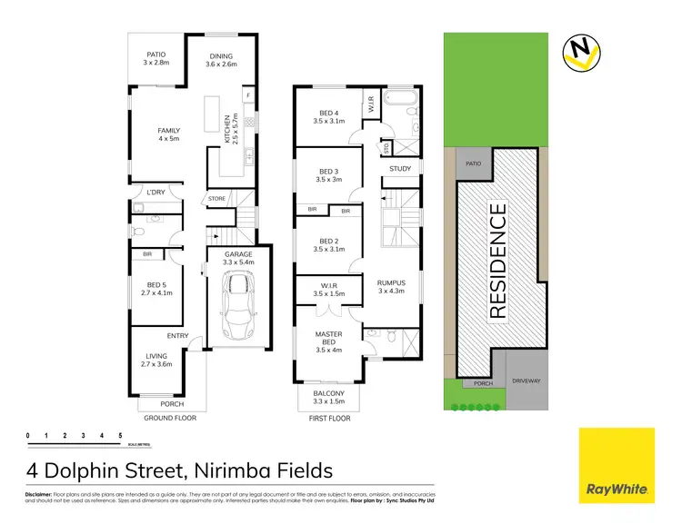 Floorplan of Homely house listing, 4 Dolphin street ( Nirimba Fields ), Schofields NSW 2762