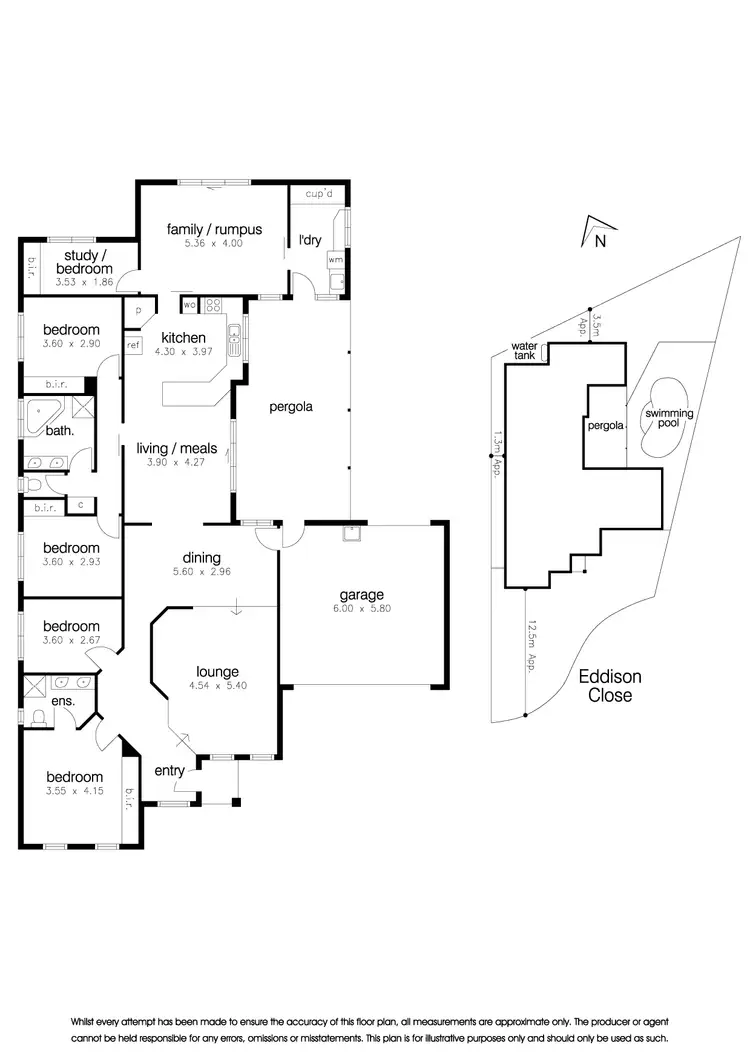 Floorplan of Homely house listing, 3 Eddison Close, Altona Meadows VIC 3028