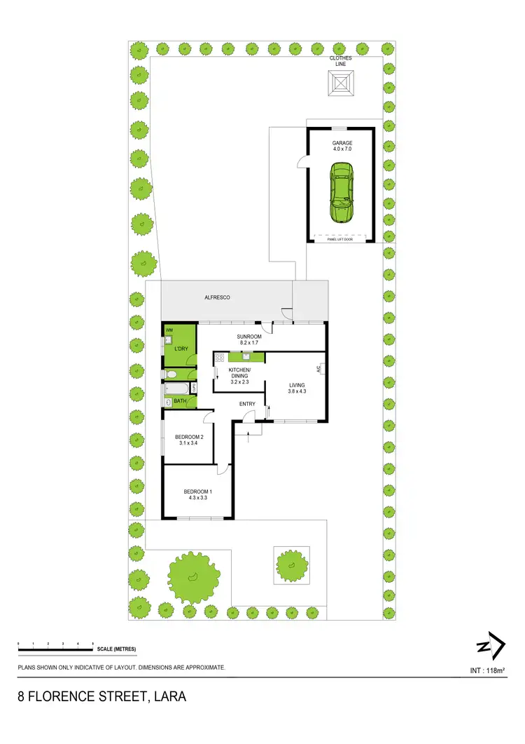 Floorplan of Homely house listing, 8 Florence Street, Lara VIC 3212