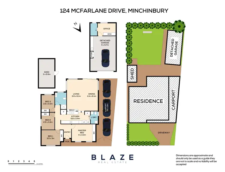 Floorplan of Homely house listing, 124 Mcfarlane Drive, Minchinbury NSW 2770