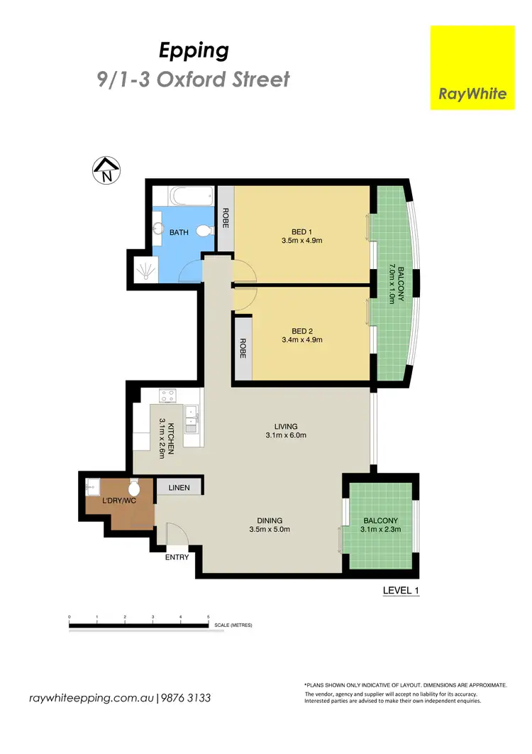 Floorplan of Homely house listing, 9/1-3 Oxford Street, Epping NSW 2121