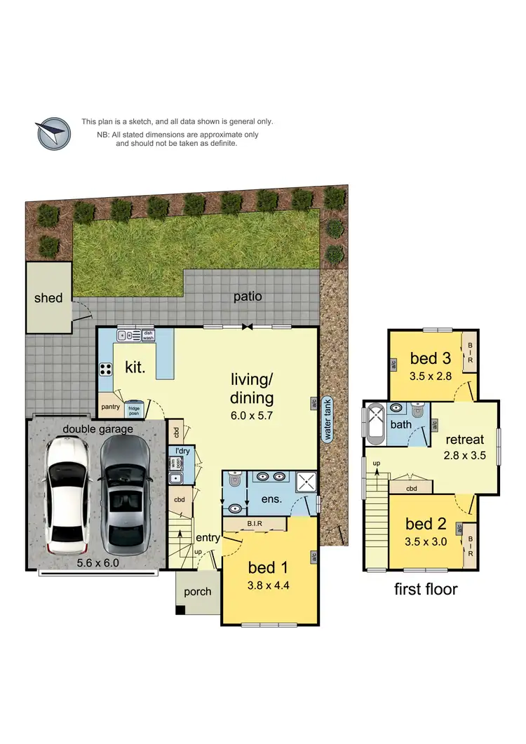Floorplan of Homely house listing, 2/116 Hull Road, Croydon VIC 3136