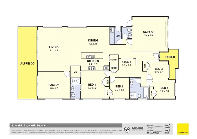 Floorplan of Homely house listing, 37 Werri Street, Werri Beach NSW 2534