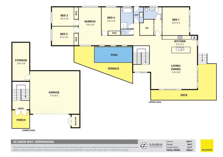 Floorplan of Homely house listing, 33 Union Way, Gerringong NSW 2534