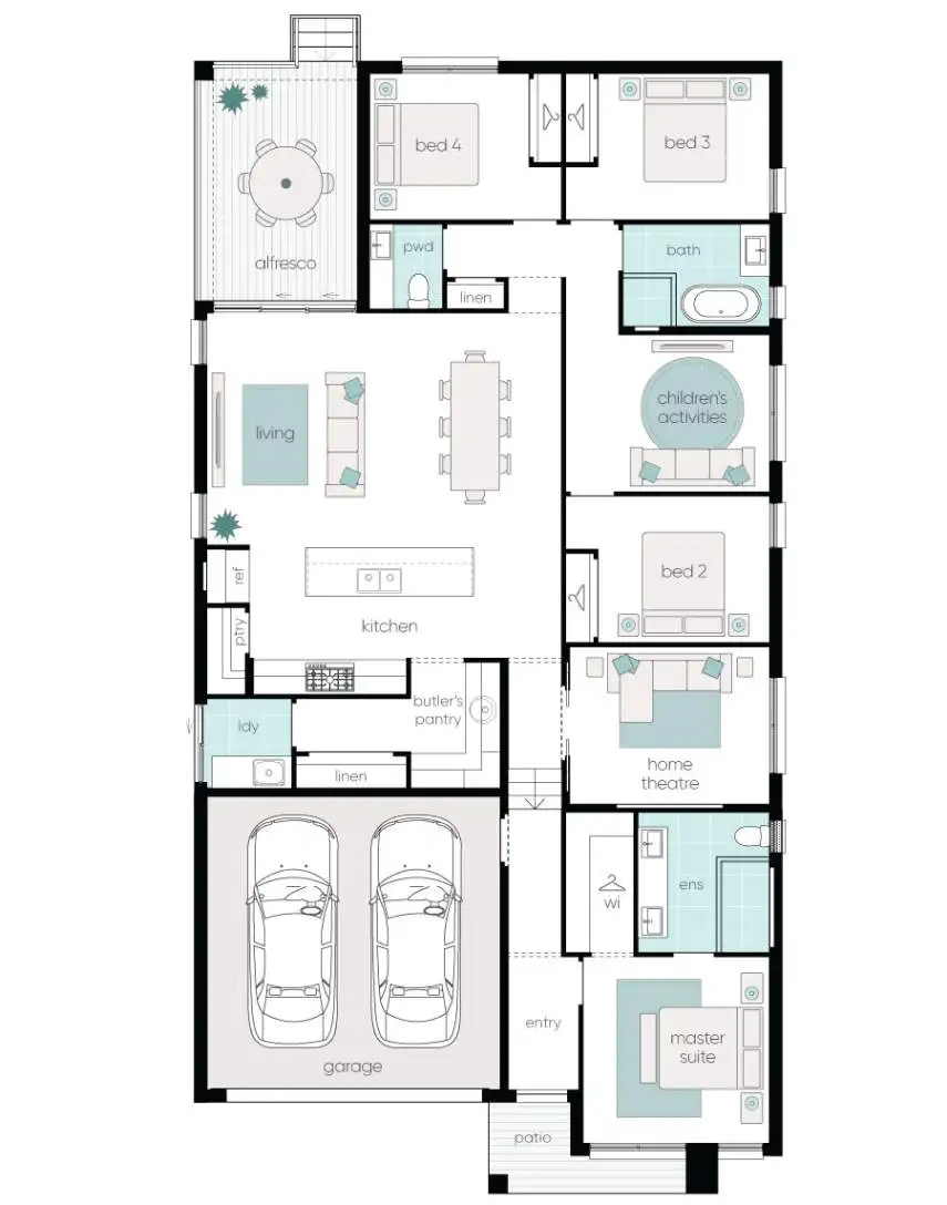 Floorplan of Homely house listing, 42 Holroyd Street, Albion Park NSW 2527