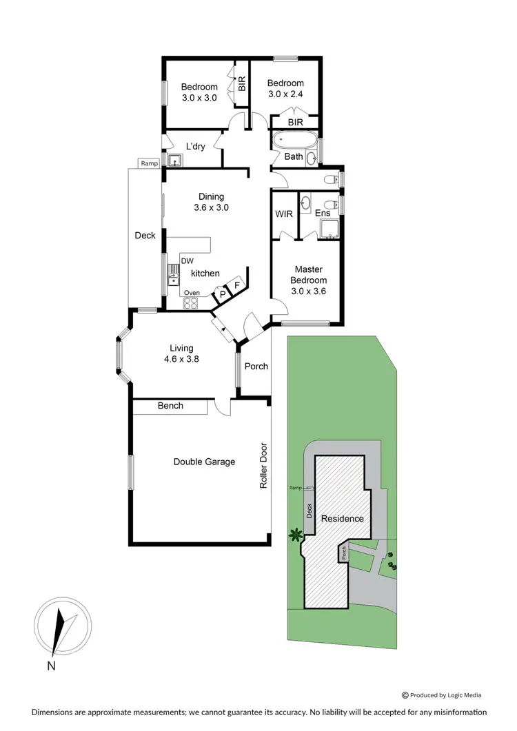 Floorplan of Homely house listing, 3 Yarram Court, Frankston VIC 3199