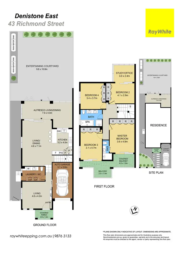 Floorplan of Homely house listing, 43 Richmond Street, Denistone East NSW 2112