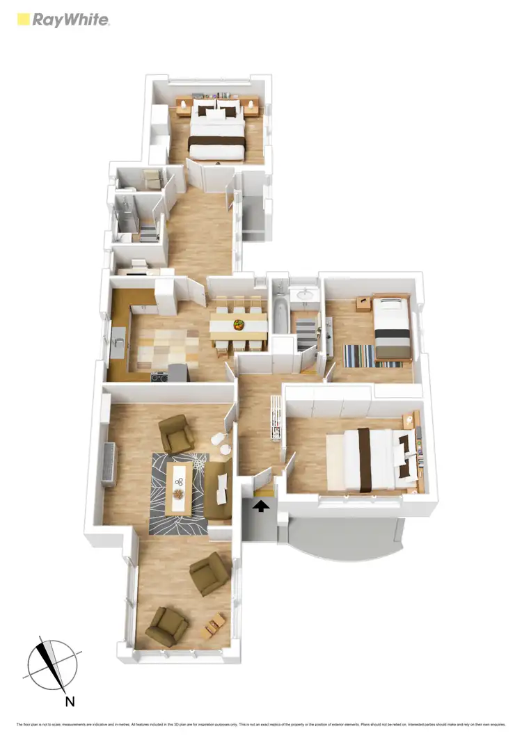 Floorplan of Homely house listing, 4 Summit Road, Frankston VIC 3199