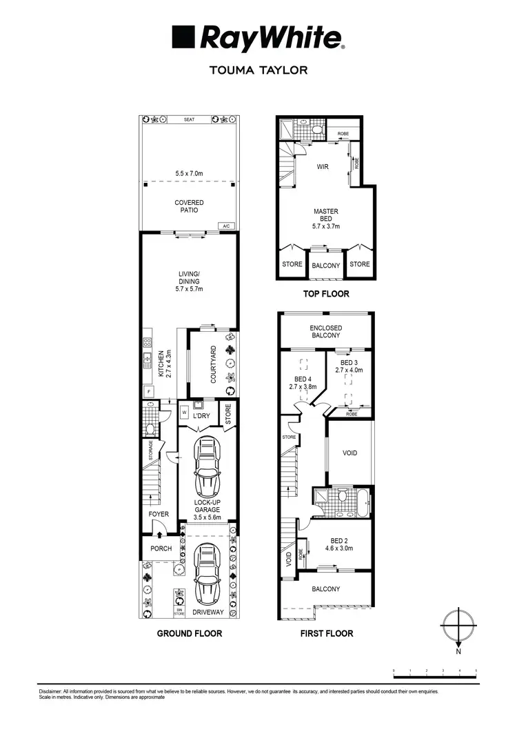 Floorplan of Homely house listing, 57 Universal Street, Eastlakes NSW 2018