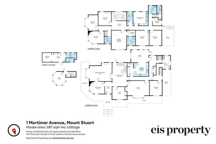 Floorplan of Homely house listing, 1 Mortimer Ave, Mount Stuart TAS 7000