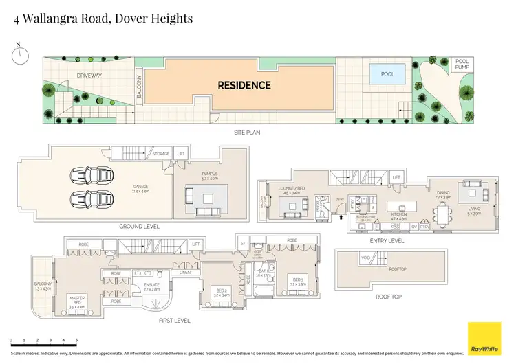 Floorplan of Homely house listing, 4B Wallangra Road, Dover Heights NSW 2030